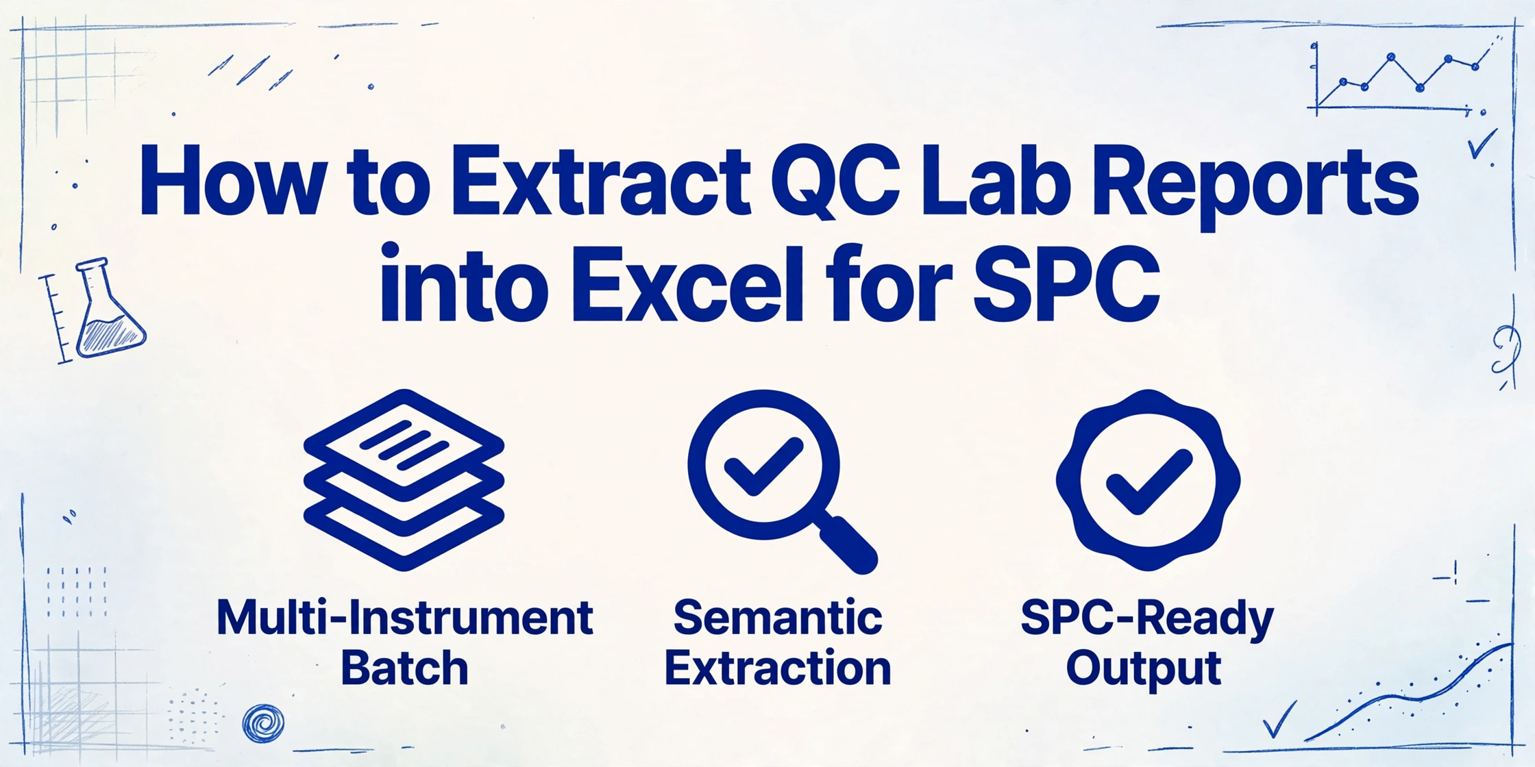 How to Extract QC Lab Reports into Excel for SPC (2026 Guide)