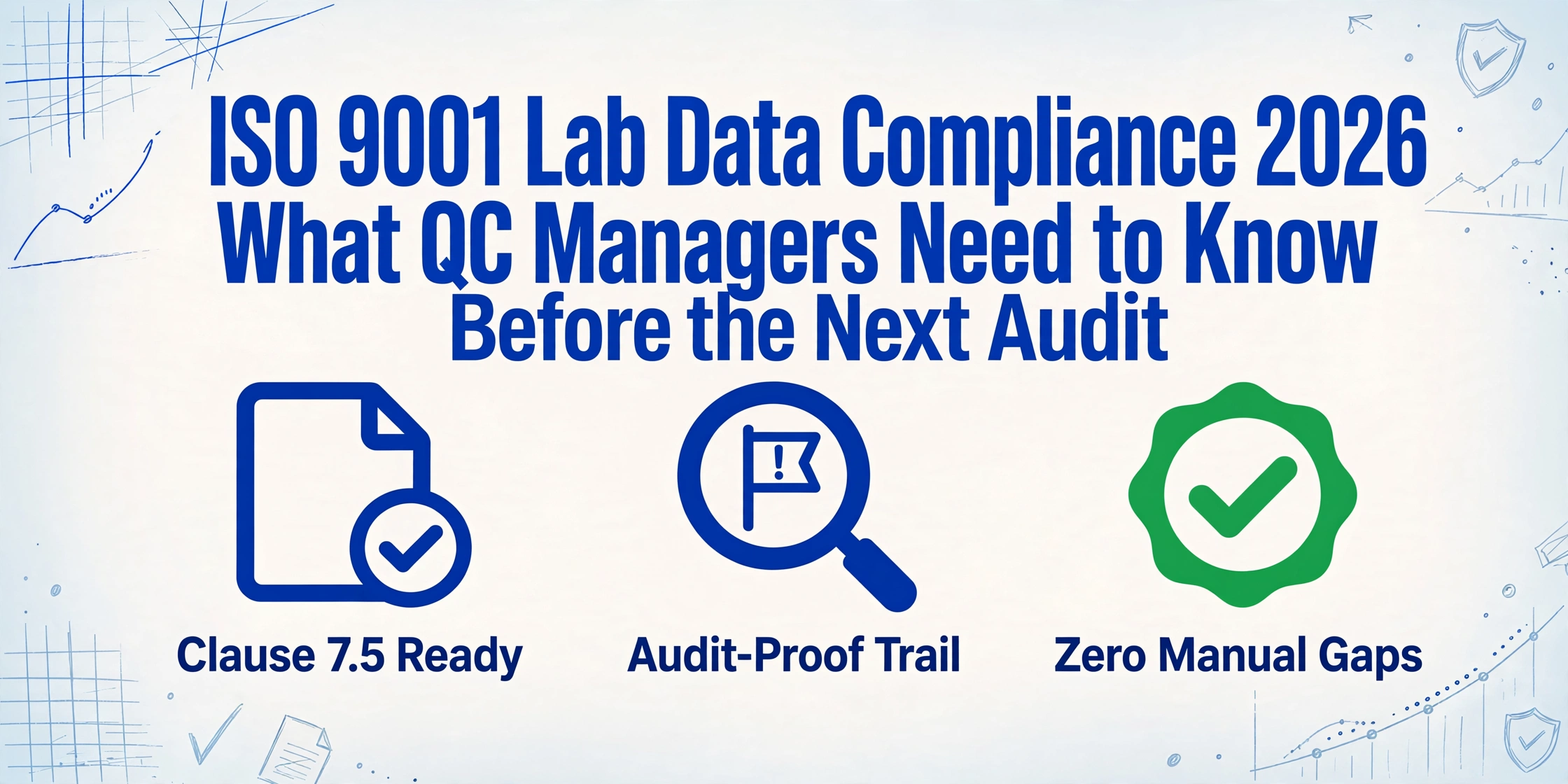 ISO 9001 Lab Data Compliance 2026: What QC Managers Need to Know Before the Next Audit