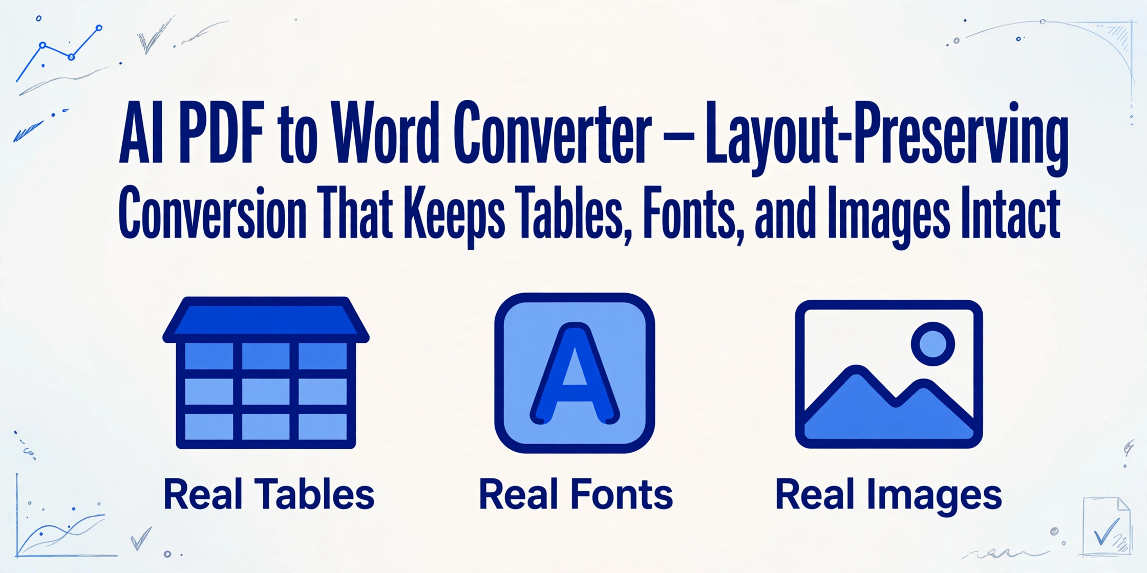 AI PDF to Word Converter — Layout-Preserving Conversion That Keeps Tables, Fonts, and Images Intact | ImageToTable.ai