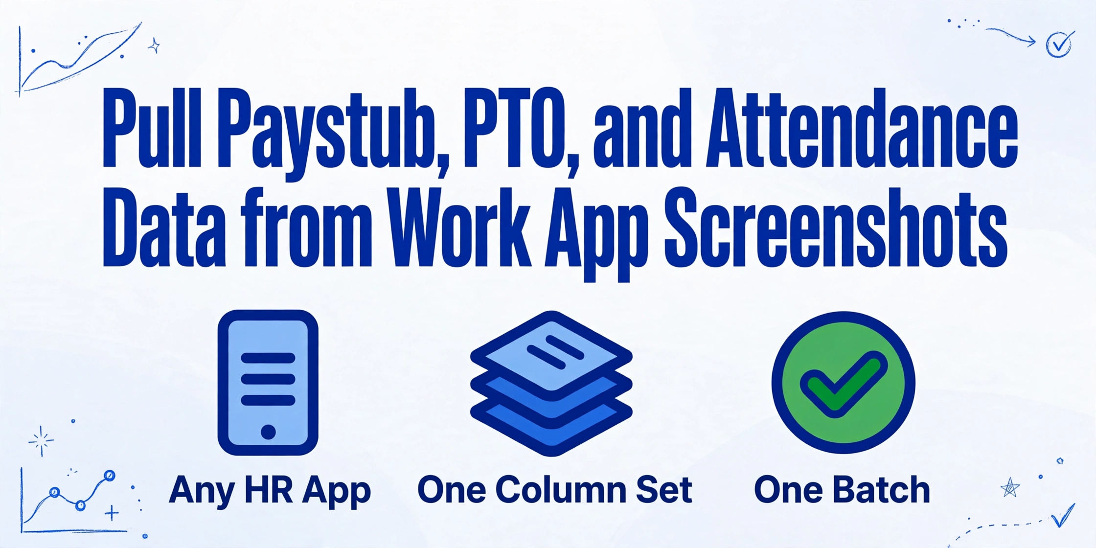 Pull Paystub, PTO, and Attendance Data from Work App Screenshots | ImageToTable.ai